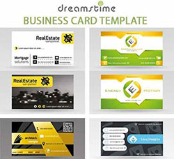 名片模板：Business Card Template